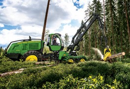 John Deere 1270G harvesters